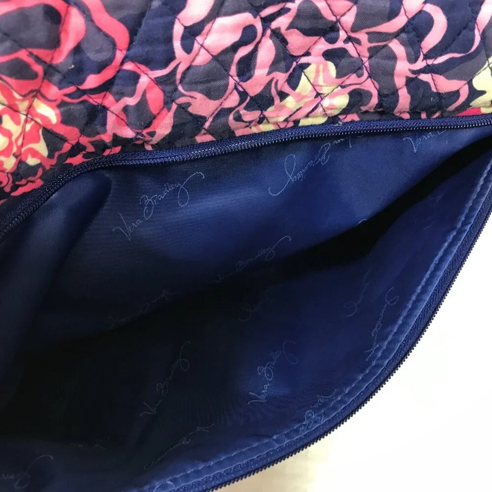 Vera Bradley Floral Laptop Bag Purple Pink